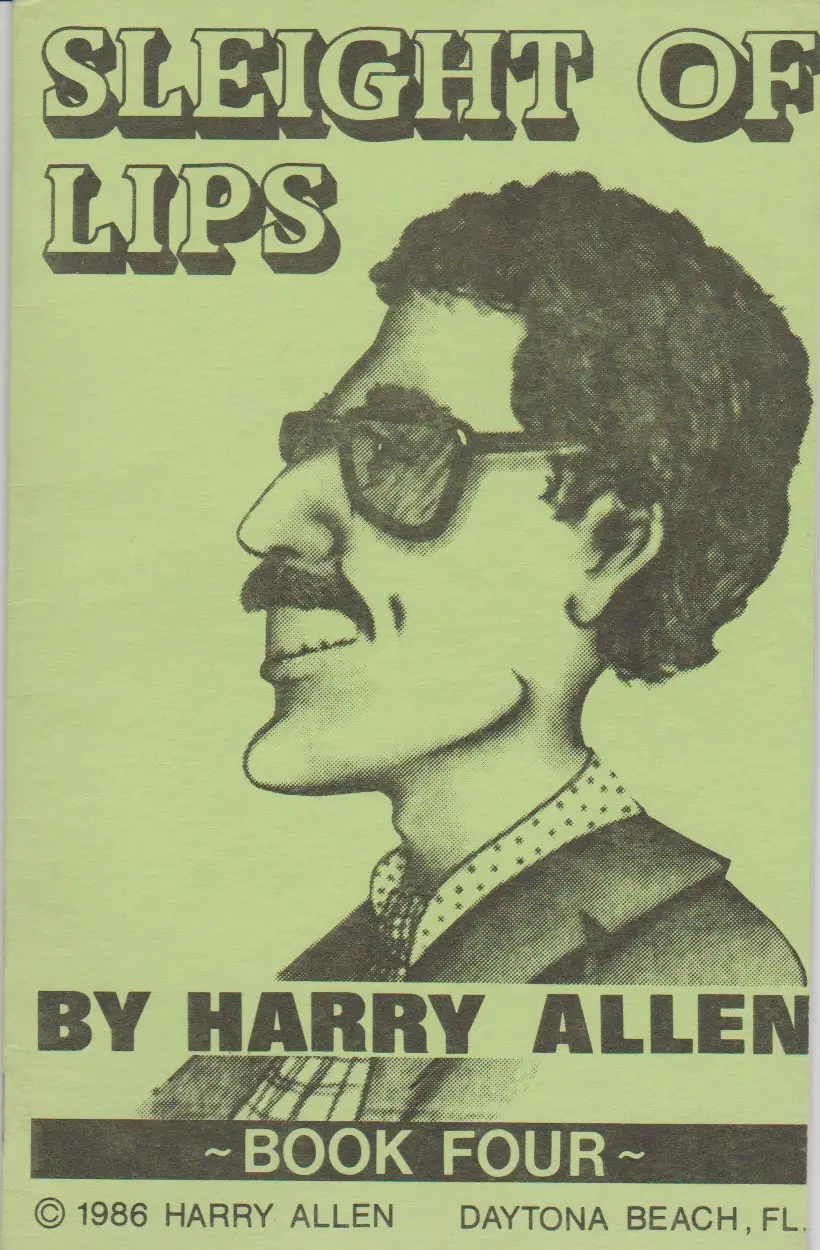 SLEIGHT OF LIPS (HARRY ALLEN)