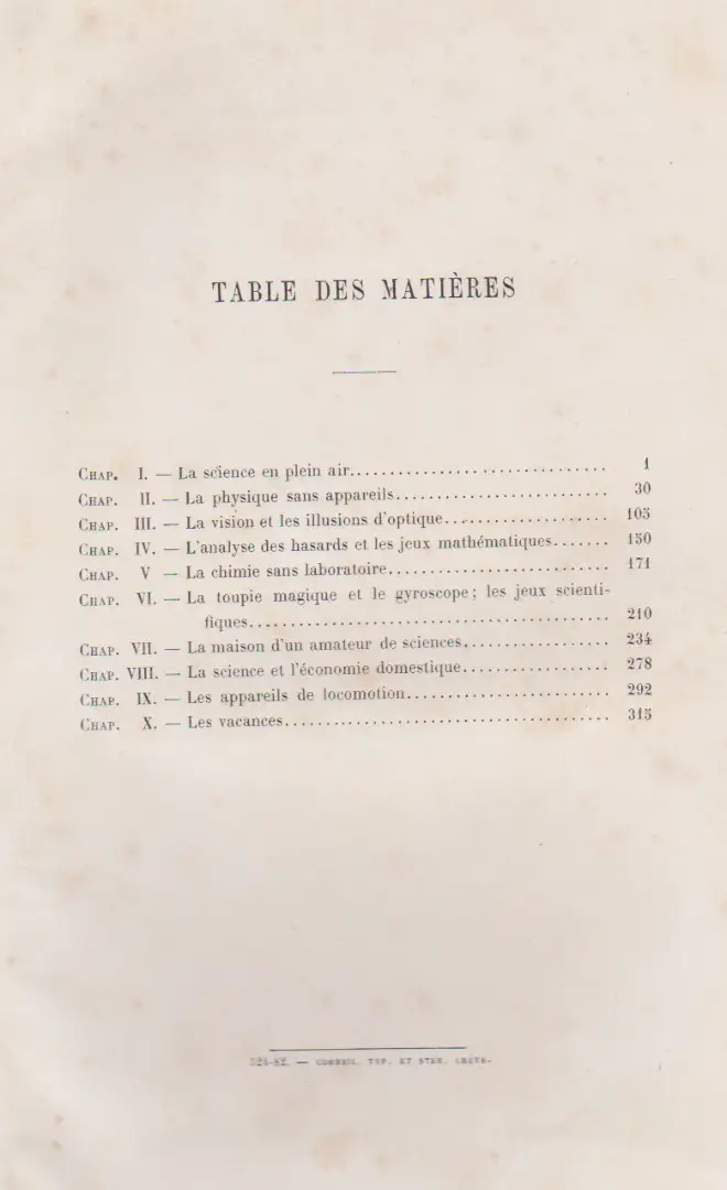 LES RECREATIONS SCIENTIFIQUES OU L'ENSEIGNEMENT PAR LES JEUX (Gaston TISSANDIER) – Image 3