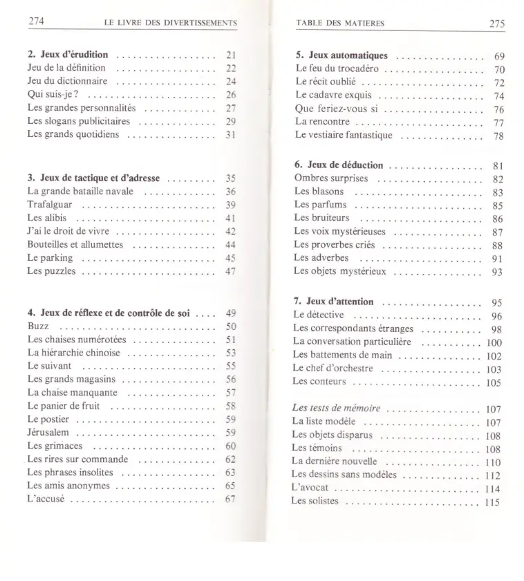 LE LIVRE DES DIVERTISSEMENTS (PIERRE BERLOQUIN & FRÉDÉRIC VITOUX) – Image 3