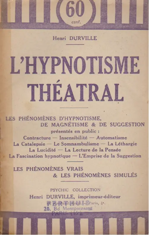 SÉRIE DE 6 BROCHURES SUR LE MAGNÉTISME (Henri DURVILLE) – Image 3