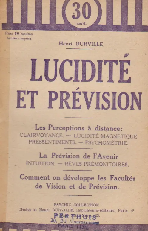 SÉRIE DE 6 BROCHURES SUR LE MAGNÉTISME (Henri DURVILLE) – Image 5