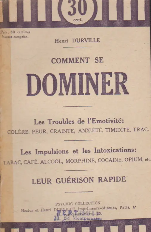 SÉRIE DE 6 BROCHURES SUR LE MAGNÉTISME (Henri DURVILLE) – Image 7