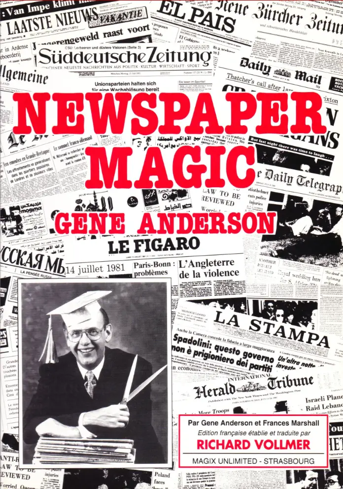 NEWSPAPER MAGIC (Gene Anderson)