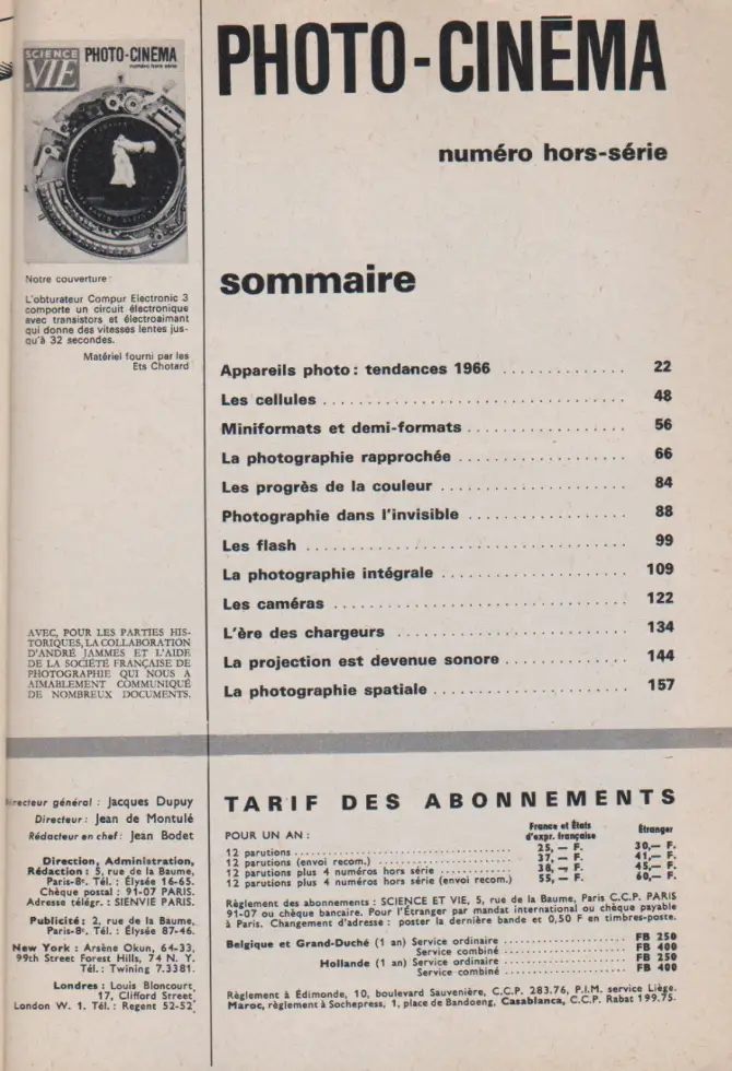 SCIENCE ET VIE – PHOTO-CINEMA N° 75 – Image 2
