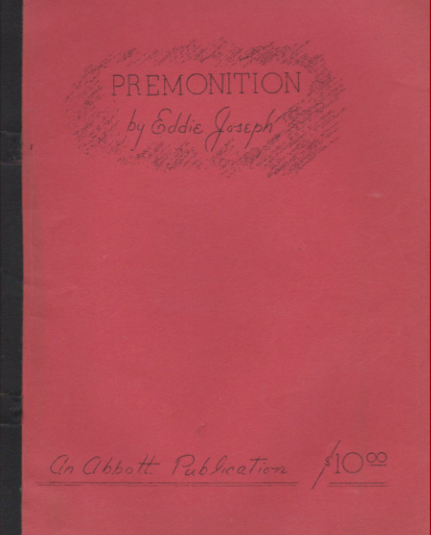 PREMONITION by Eddie Joseph