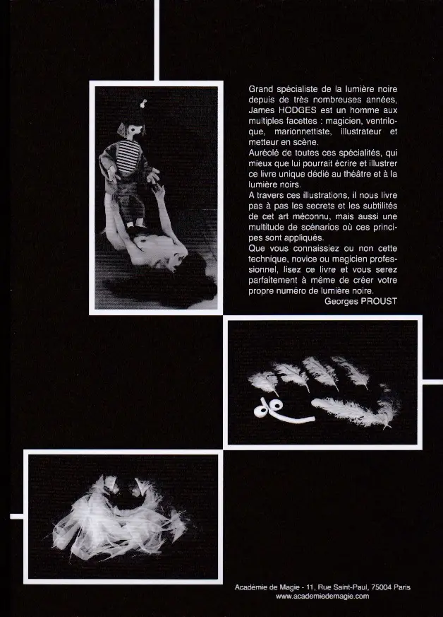 THÉÂTRE LUMIERE NOIRS MAGIQUES (JAMES HODGES) – Image 2